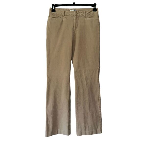 Gap tan stretch boot cut pants 6 - Picture 2 of 5